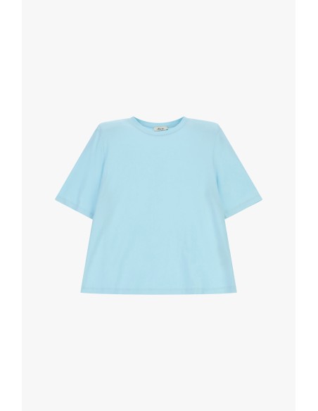 Dixie T-shirt met ronde hals, normale pasvorm en korte mouwen