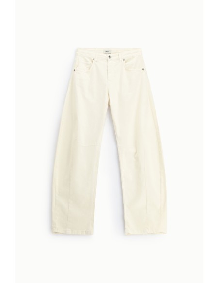 Dixie Ampi-broek met vijf zakken en hoge taille
