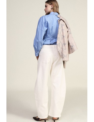 Dixie Ampi-broek met vijf zakken en hoge taille