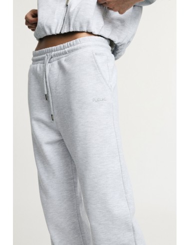 Joggingbroek met middelhoge taille en zijzakken alsjeblieft