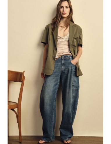 Balloon-jeans met ruime zijzakken Dixie