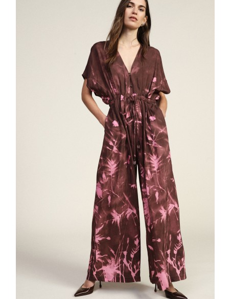 Ruime jumpsuit met bloemenprint Dixie