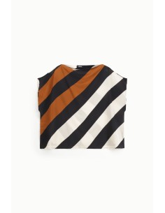Dixie overhemd met diagonaal gestreept patroon 2