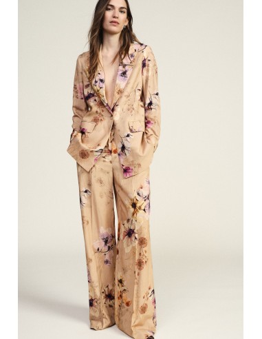 Elegante wijde broek met bloemenprint Dixie