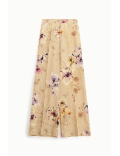 Elegante wijde broek met bloemenprint Dixie 2