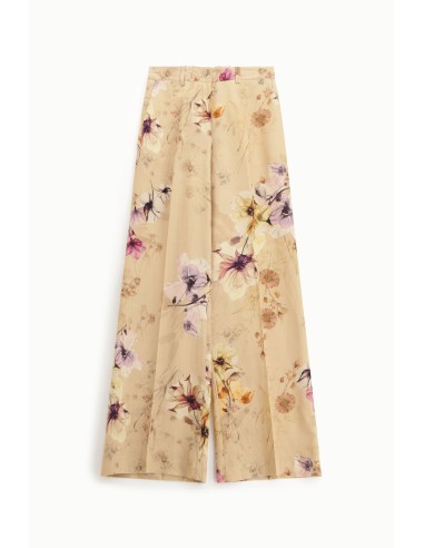 Elegante wijde broek met bloemenprint Dixie