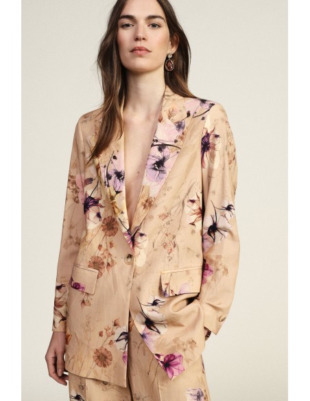 Dixie Fiorito-blazer met opgestikte zakken