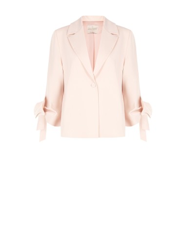 Ruime blazer met maxi-strikken op de mouwen Rinascimento