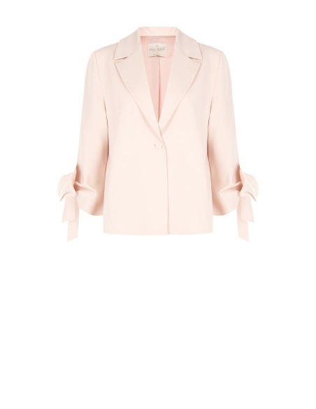 Ruime blazer met maxi-strikken op de mouwen Rinascimento
