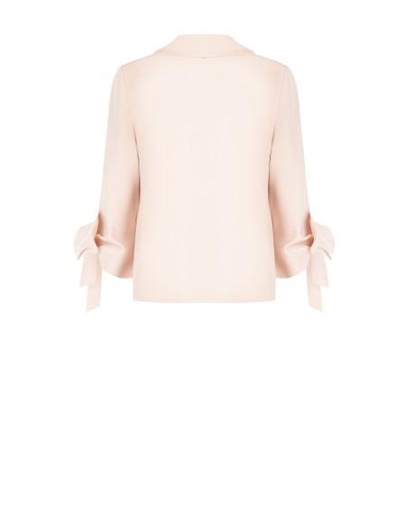 Ruime blazer met maxi-strikken op de mouwen Rinascimento