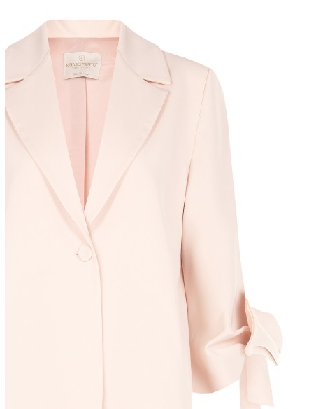 Ruime blazer met maxi-strikken op de mouwen Rinascimento