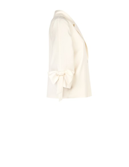 Ruime blazer met maxi-strikken op de mouwen Rinascimento