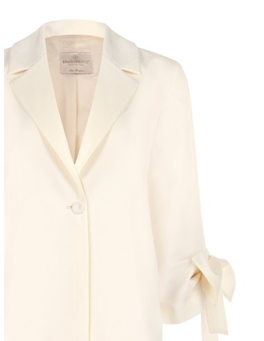 Ruime blazer met maxi-strikken op de mouwen Rinascimento