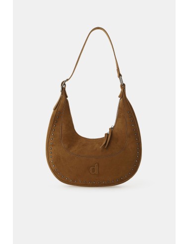Dixie hobo-tas met metalen details