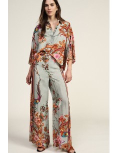 Dixie Palazzo-broek met bloemenmotieven
