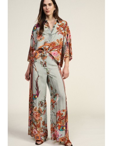 Dixie Palazzo-broek met bloemenmotieven