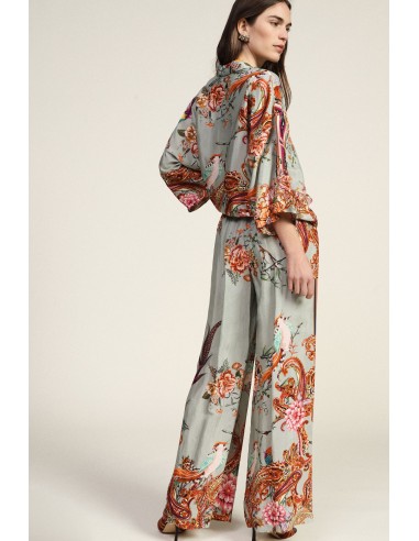 Dixie Palazzo-broek met bloemenmotieven