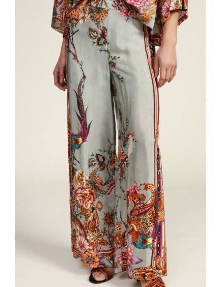Dixie Palazzo-broek met bloemenmotieven