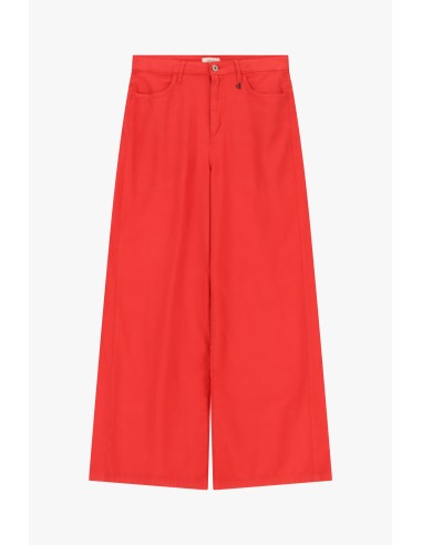 Dixie Palazzo-broek met hoge taille en wijde pijpen