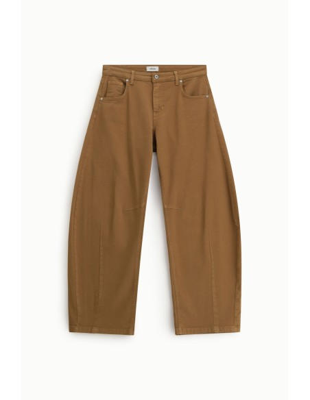 Dixie Ampi-broek met vijf zakken en hoge taille