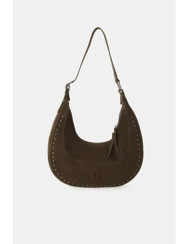 Dixie hobo-tas met metalen details