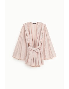 Blazer met wijde mouwen en ceintuur Dixie
