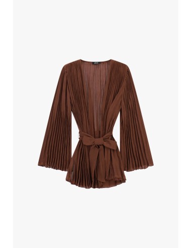 Blazer met wijde mouwen en ceintuur Dixie