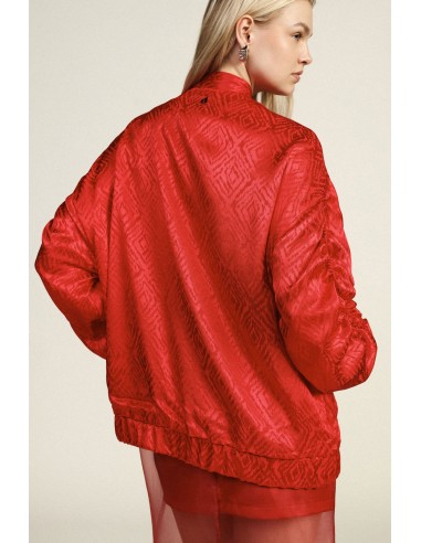 Oversized bomberjack met zakken en drukknoopsluiting Dixie
