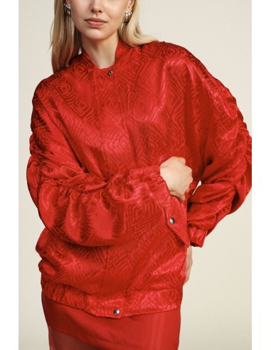 Oversized bomberjack met zakken en drukknoopsluiting Dixie