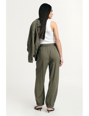 Joggingbroek met elastische taille en joggerboord, alstublieft