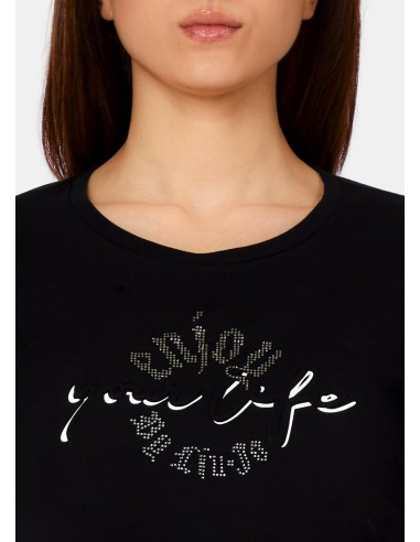 T-shirt met logo en print van Liu Jo