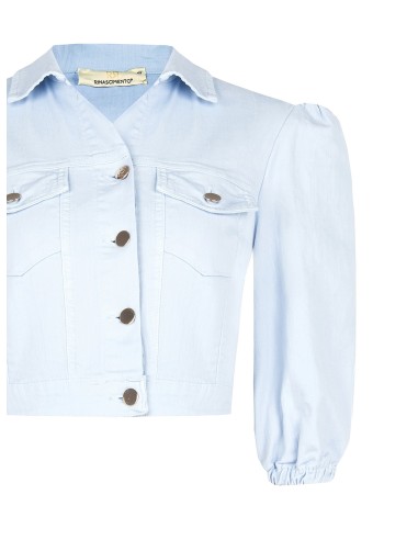 Cropped stretchjeansjack met zakjes Rinascimento