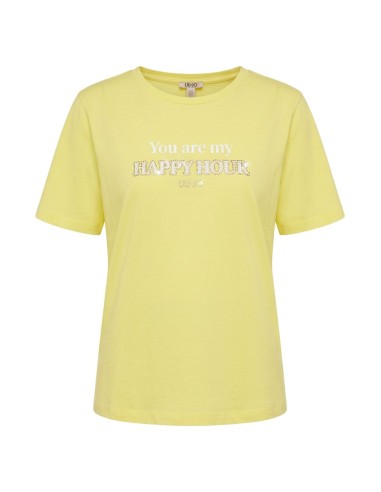 T-shirt met logo en print van Liu Jo