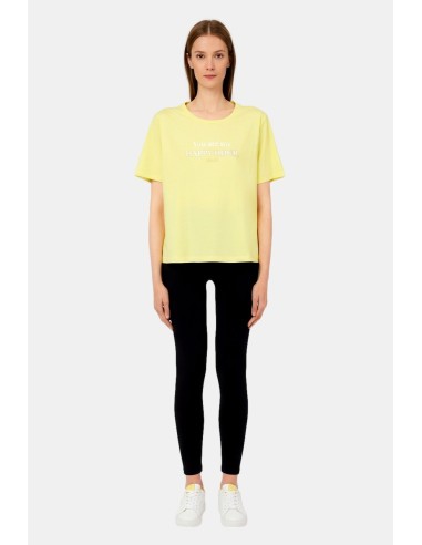 T-shirt met logo en print van Liu Jo