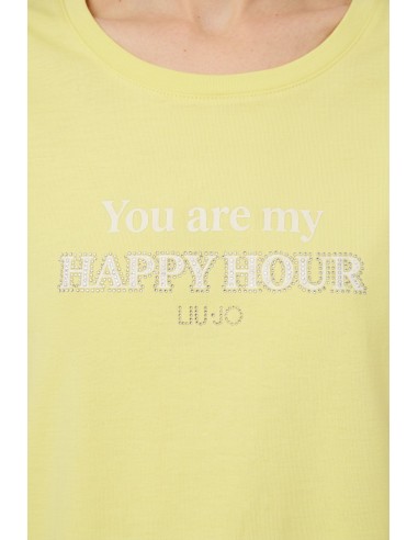 T-shirt met logo en print van Liu Jo