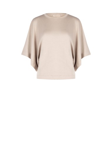 Korte oversized sweater van viscosemix