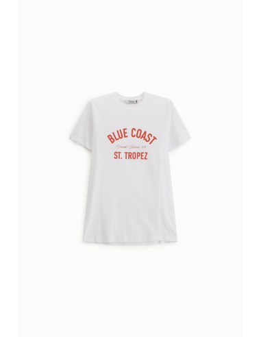 T-shirt met print op de voorkant, ronde hals, regular fit, alstublieft