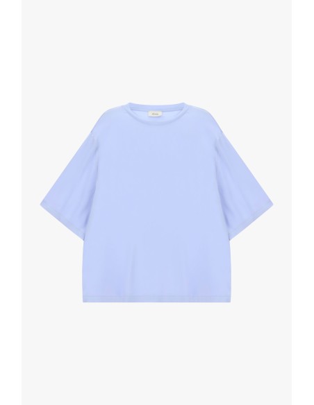 Ruim T-shirt met korte mouwen en ronde hals Dixie