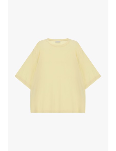 Ruim T-shirt met korte mouwen en ronde hals Dixie