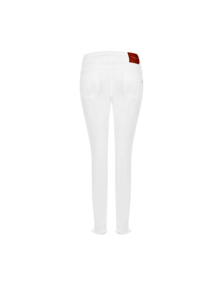 Effen skinny stretchjeans van Rinascimento