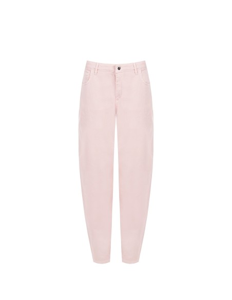 Effen straight stretchjeans van Rinascimento