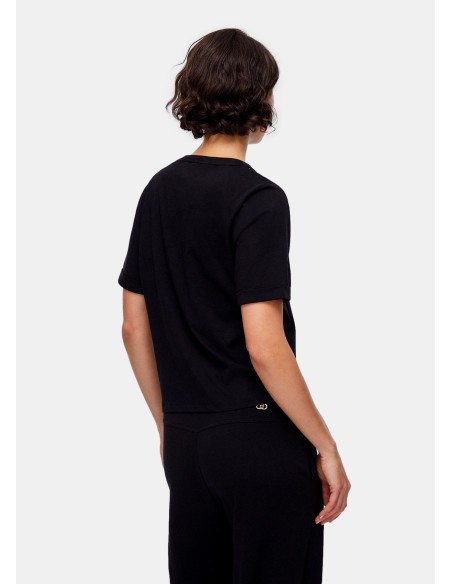 T-shirt met strass van Liu Jo