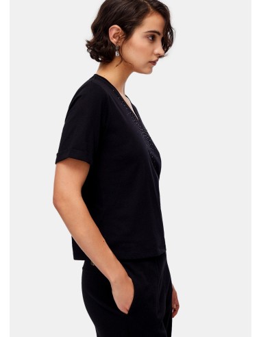 T-shirt met strass van Liu Jo