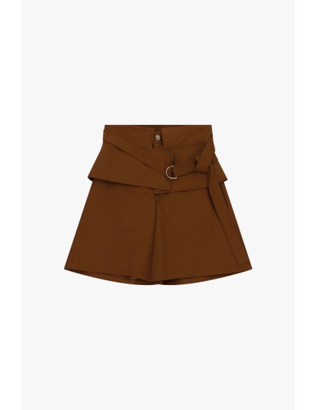 Short met brede tailleband en D-ringdetail Dixie