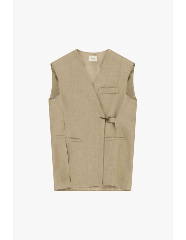 Gilet met zijsluiting en voorzakken Dixie
