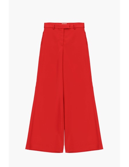 Dixie Palazzo-broek met voorplooi en normale taille