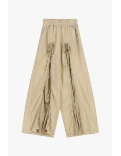 Palazzo-broek met elastische taille en details met trekkoord van Dixie 2