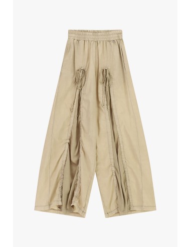 Palazzo-broek met elastische taille en details met trekkoord van Dixie