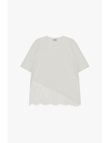 Dixie T-shirt met korte mouwen en asymmetrische details