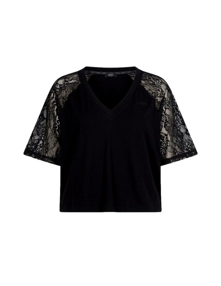 T-shirt met kanten details van Liu Jo